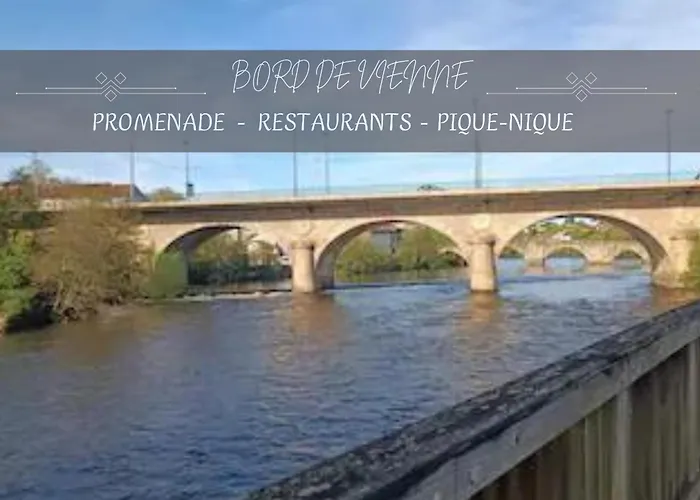 Appartement Chic & Baroque 5 Min Centre Ville Et Bord De Vienne